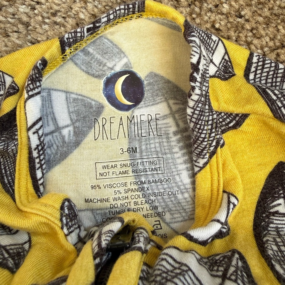 Dreamiere football bamboo pjs